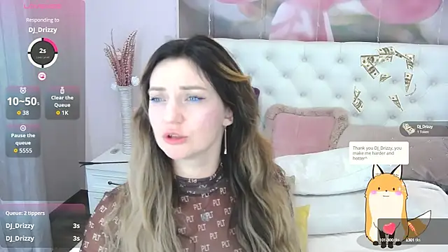 VioletUmi online show from September 25, 2025, 9:35 am