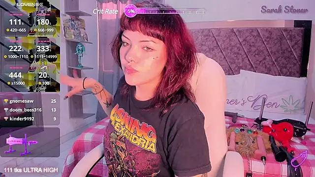 Sarah-Stoner online show from March 21, 2025, 10:28 pm