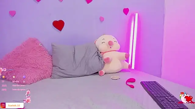 Snapshot of Scarlet_Red_ chatting on March 4, 2025, 12:01 pm Scarlet Red online show from March 4, 2025, 12:01 pm