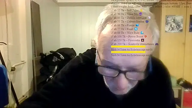 Sammy1660 online show from November 18, 2025, 6:01 pm