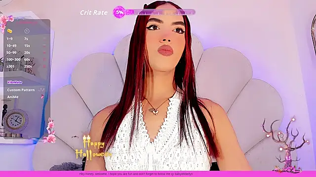 Snapshot of Babyenderlyn chatting on October 26, 2025, 1:28 pm Babyenderlyn online show from October 26, 2025, 1:28 pm