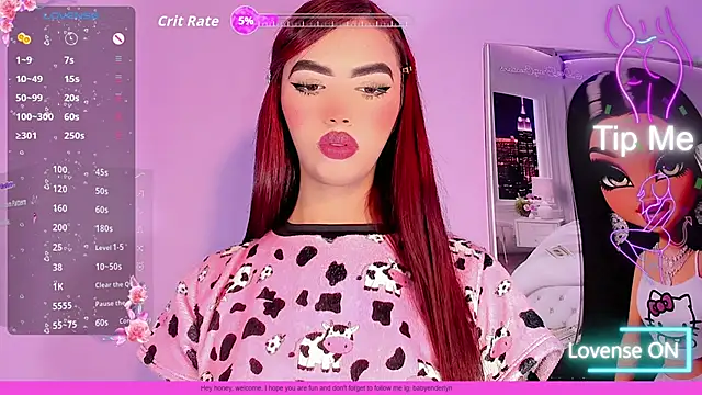 Snapshot of Babyenderlyn chatting on November 6, 2025, 1:34 pm Babyenderlyn online show from November 6, 2025, 1:34 pm