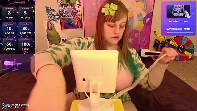 Snapshot of BabyZelda chatting on December 3, 2024, 1:32 pm BabyZelda online show from December 3, 2024, 1:32 pm