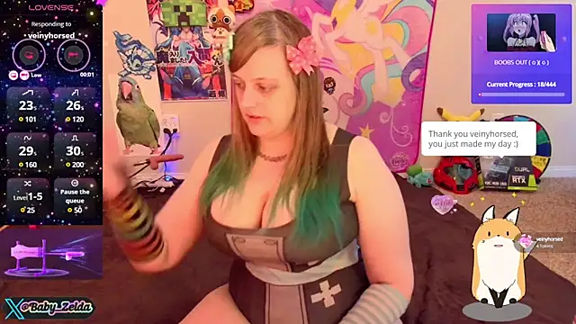 Snapshot of BabyZelda chatting on December 9, 2024, 8:01 pm BabyZelda online show from December 9, 2024, 8:01 pm