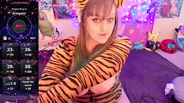 Snapshot of BabyZelda chatting on January 6, 2025, 9:32 pm BabyZelda online show from January 6, 2025, 9:32 pm