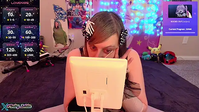 Snapshot of BabyZelda chatting on January 31, 2025, 4:14 am BabyZelda online show from January 31, 2025, 4:14 am