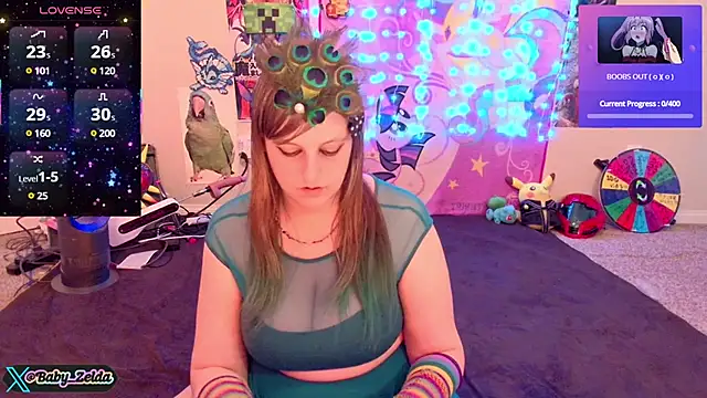 Snapshot of BabyZelda chatting on February 5, 2025, 11:34 am BabyZelda online show from February 5, 2025, 11:34 am