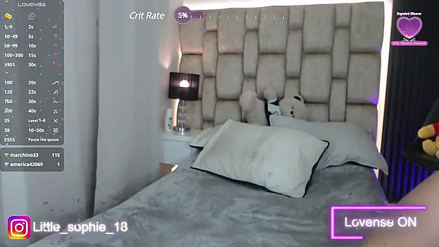 Snapshot of little_sophie18 chatting on March 12, 2025, 12:53 am little sophie18 online show from March 12, 2025, 12:53 am