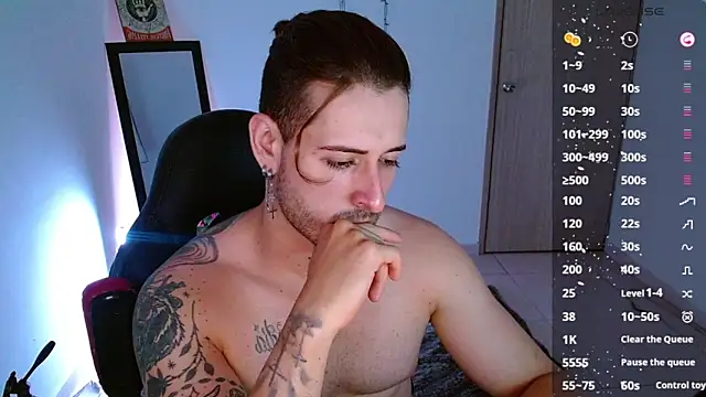 Snapshot of Ares_blue chatting on January 23, 2025, 11:15 am Ares blue online show from January 23, 2025, 11:15 am