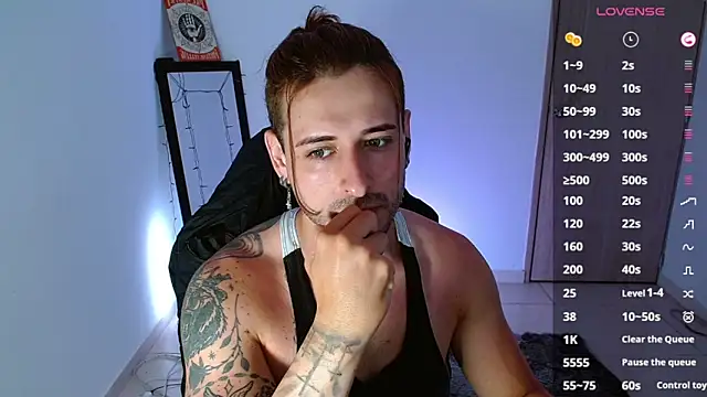 Snapshot of Ares_blue chatting on March 5, 2025, 12:44 pm Ares blue online show from March 5, 2025, 12:44 pm