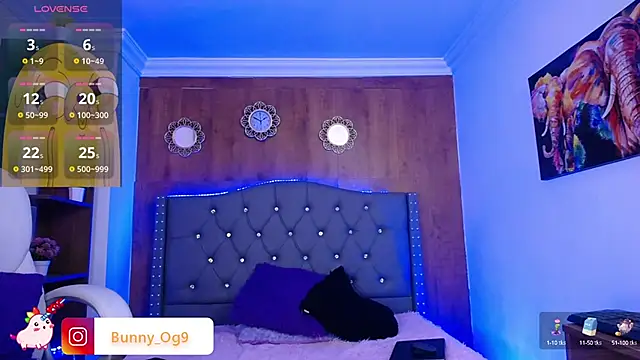 Snapshot of Bunny_O chatting on March 4, 2025, 11:22 pm Bunny O online show from March 4, 2025, 11:22 pm