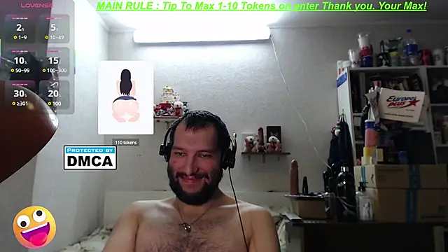 BISEXGOOD777 online show from March 3, 2025, 8:43 pm