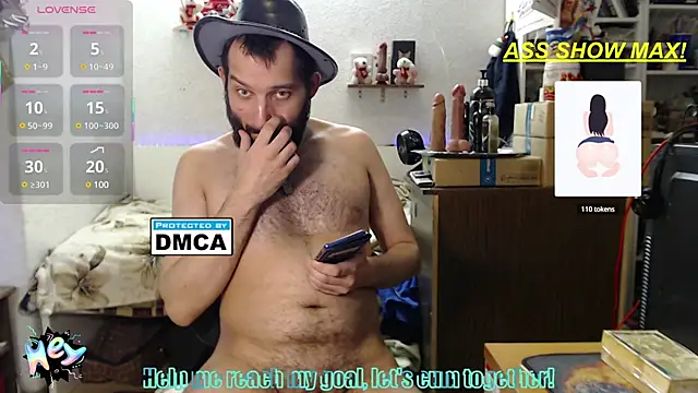 BISEXGOOD777 online show from March 22, 2025, 2:05 am