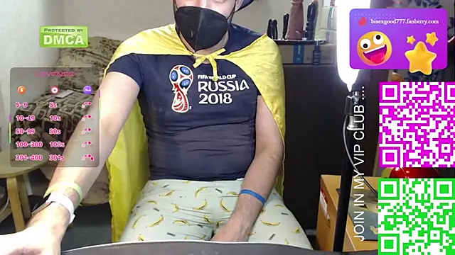 BISEXGOOD777 online show from September 28, 2025, 7:08 pm