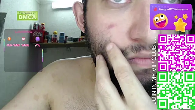 BISEXGOOD777 online show from October 6, 2025, 6:27 pm