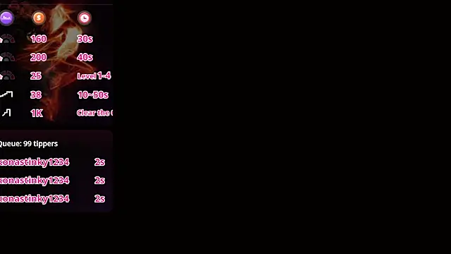 Snapshot of Scarlett_OHara_1861 chatting on December 9, 2024, 8:54 pm Scarlett OHara 1861 online show from December 9, 2024, 8:54 pm