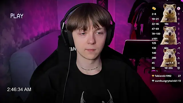 charonbaby1 online show from January 12, 2025, 11:47 pm