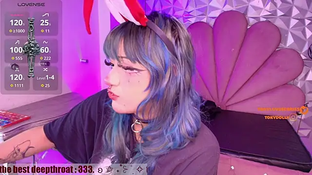 Snapshot of toky_doll chatting on November 6, 2025, 8:43 pm toky doll online show from November 6, 2025, 8:43 pm