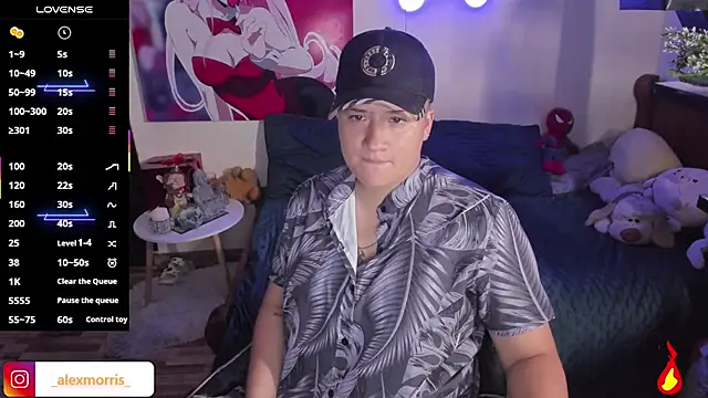  AlexMorris online show from September 16, 2025, 3:18 am