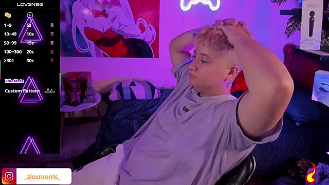  AlexMorris online show from October 3, 2025, 6:54 am