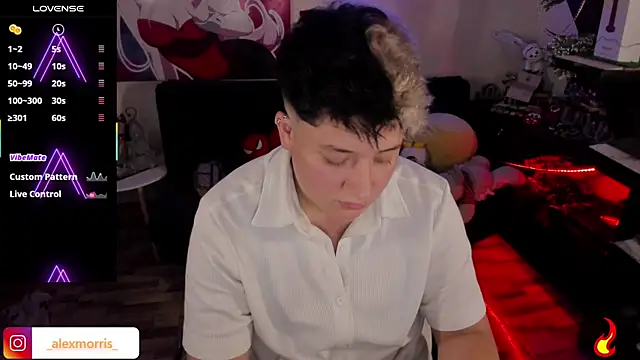  AlexMorris online show from November 12, 2025, 5:30 am