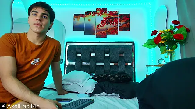 Snapshot of Alex_and_Fabian chatting on February 22, 2025, 9:48 pm Alex and Fabian online show from February 22, 2025, 9:48 pm