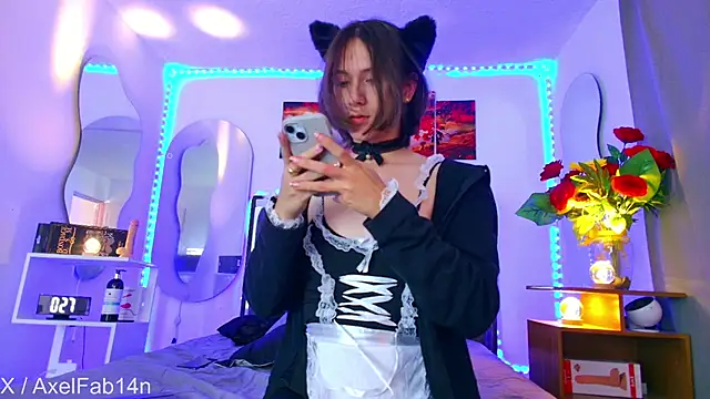 Snapshot of Alex_and_Fabian chatting on March 9, 2025, 7:15 pm Alex and Fabian online show from March 9, 2025, 7:15 pm