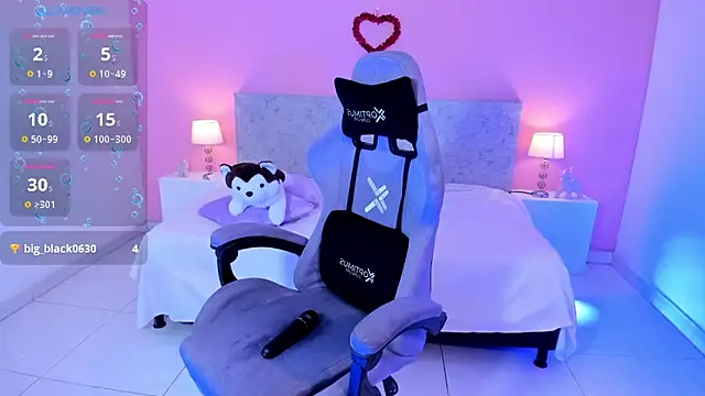 Snapshot of LunaRose5 chatting on February 27, 2025, 9:54 am LunaRose5 online show from February 27, 2025, 9:54 am