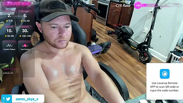 aaron s x online show from December 8, 2024, 1:13 am