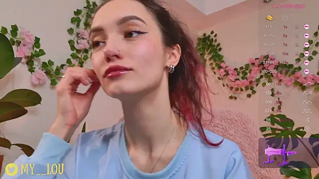 Snapshot of MyLou_ chatting on February 15, 2025, 7:28 pm MyLou online show from February 15, 2025, 7:28 pm