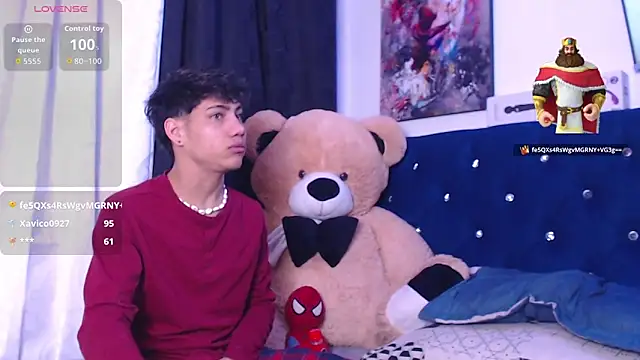 Sexys Boys Hot1 online show from November 6, 2025, 2:23 am