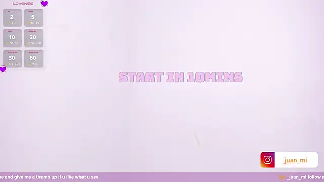 juanmiss online show from October 10, 2025, 10:03 am