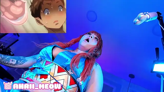 Snapshot of AHRI_LEE chatting on February 7, 2025, 1:15 am AHRI LEE online show from February 7, 2025, 1:15 am