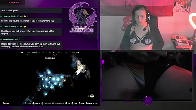 Snapshot of Rae-Suon chatting on March 7, 2025, 5:18 am Rae-Suon online show from March 7, 2025, 5:18 am