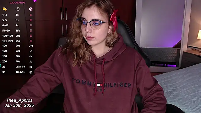 Thea Aphros  online show from January 31, 2025, 12:39 am