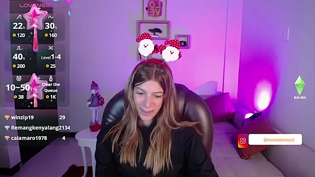 Nora Vennucci online show from December 17, 2024, 10:54 pm