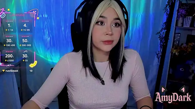  AmyDark online show from September 22, 2025, 10:12 pm