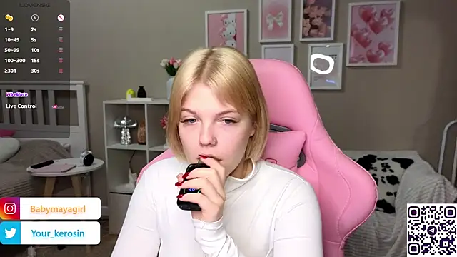 Maya Rave online show from February 27, 2025, 3:47 am