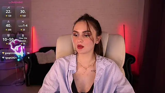 MilashaLovely online show from January 27, 2025, 9:55 am