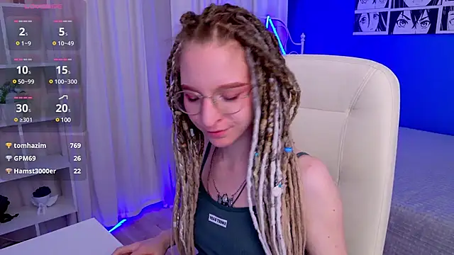 Snapshot of VioletShine chatting on January 23, 2025, 1:02 pm VioletShine online show from January 23, 2025, 1:02 pm