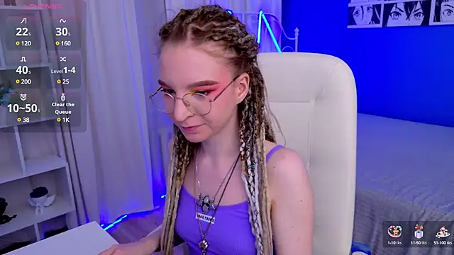 Snapshot of VioletShine chatting on January 30, 2025, 1:53 pm VioletShine online show from January 30, 2025, 1:53 pm