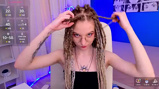 Snapshot of VioletShine chatting on February 6, 2025, 10:26 am VioletShine online show from February 6, 2025, 10:26 am