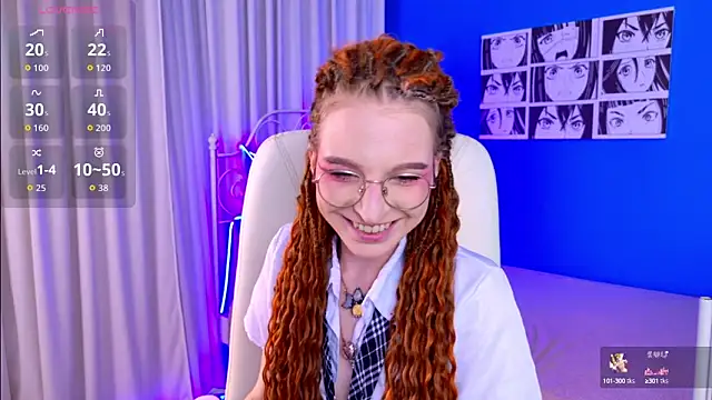 Snapshot of VioletShine chatting on October 6, 2025, 4:26 pm VioletShine online show from October 6, 2025, 4:26 pm