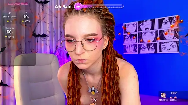 Snapshot of VioletShine chatting on October 18, 2025, 12:50 pm VioletShine online show from October 18, 2025, 12:50 pm