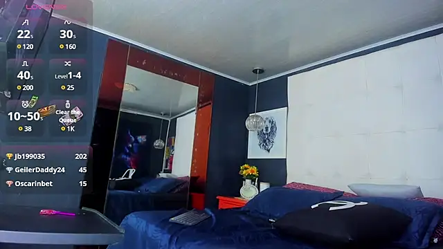 Pandora Rey2 online show from March 19, 2025, 4:45 pm