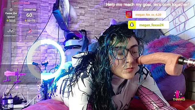 Meg4n 420 online show from March 13, 2025, 1:54 am