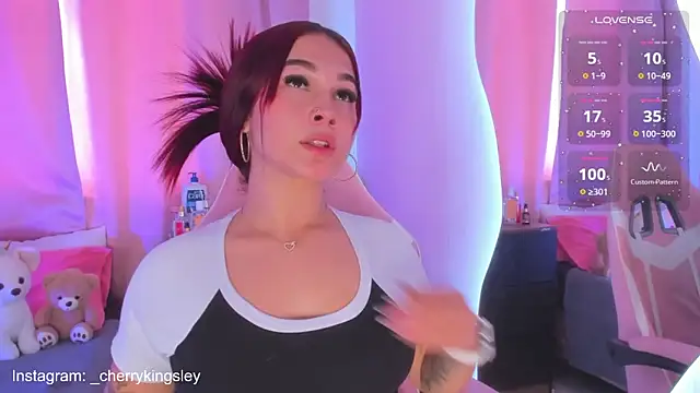  cherrykingsley1 online show from February 3, 2025, 5:35 pm