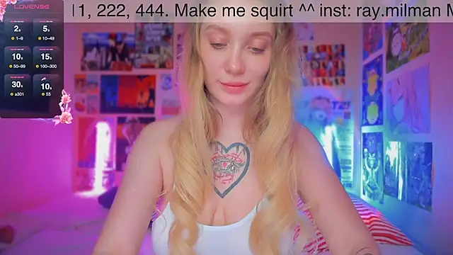 Snapshot of AliceMilman chatting on March 18, 2025, 12:14 pm AliceMilman online show from March 18, 2025, 12:14 pm