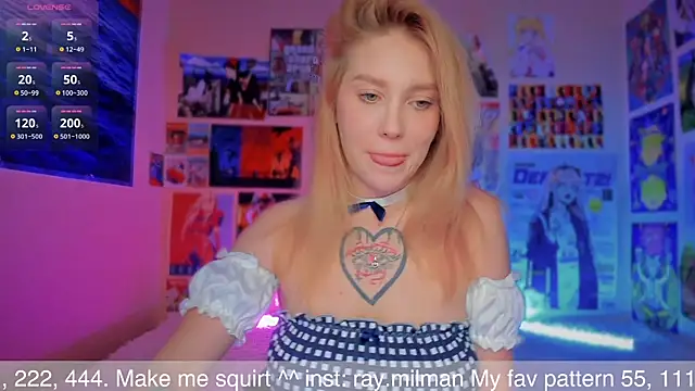 Snapshot of AliceMilman chatting on September 17, 2025, 11:12 am AliceMilman online show from September 17, 2025, 11:12 am