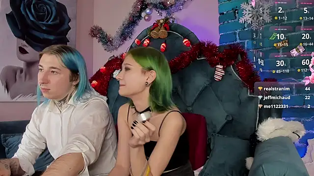 Snapshot of Milten-Trish chatting on December 16, 2024, 11:39 pm Milten-Trish online show from December 16, 2024, 11:39 pm